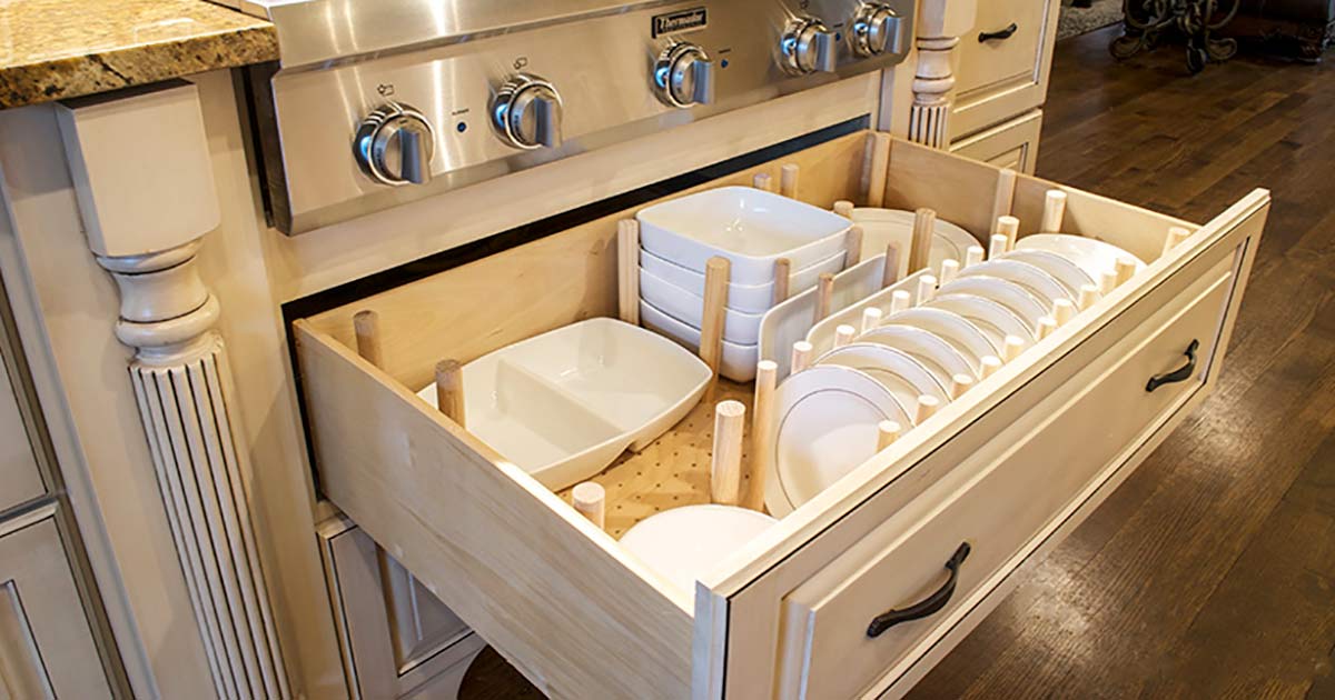 Build your own custom kitchen drawer organizer 
