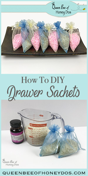 How To Diy Drawer Sachets Queen Bee Of Honey Dos