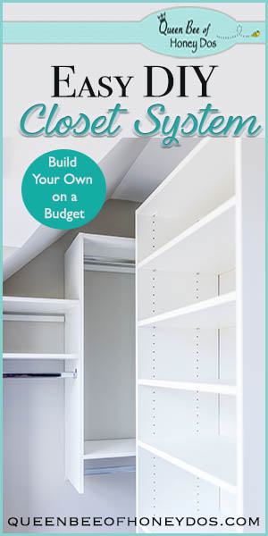 Easy Diy Closet System Queen Bee Of Honey Dos