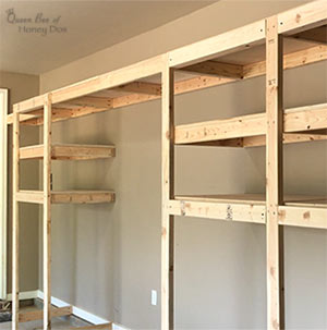 How to Build Your Own Garage Shelves