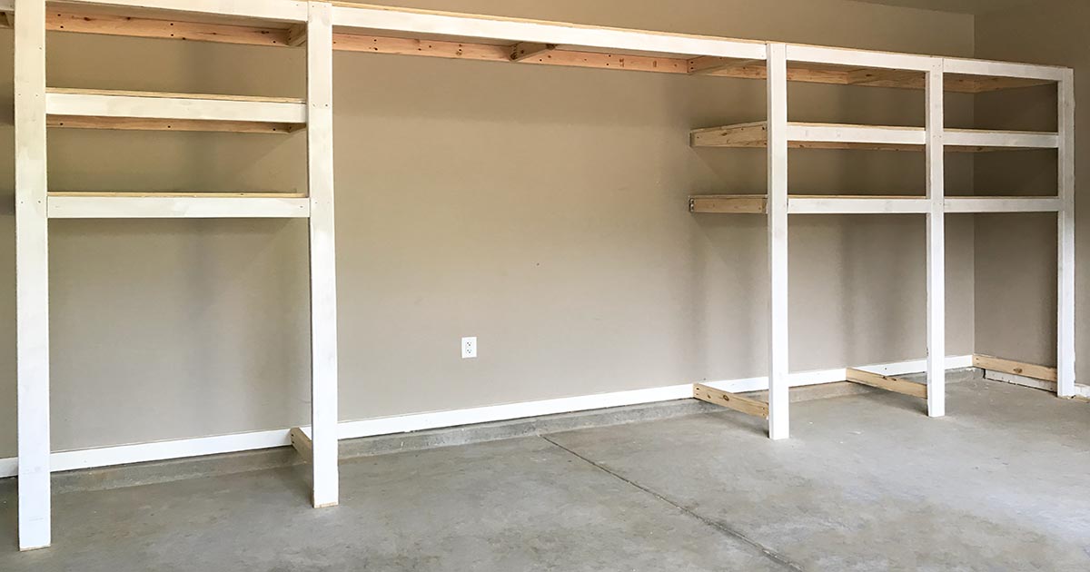 How to Build a Garage Storage Wall (DIY)