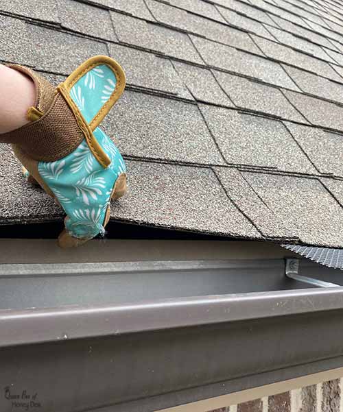 How To Install Gutter Guards • Queen Bee of Honey Dos