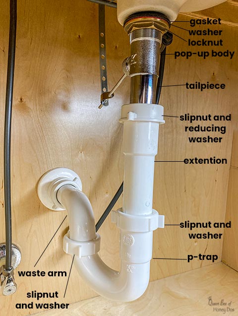 How To Install Bathroom Sink Drain Queen Bee Of Honey Dos