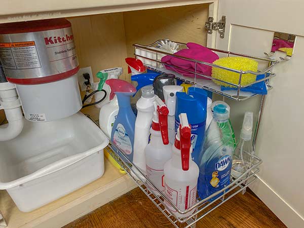 Maximizing Under Sink Storage  Confessions of a Type A Housewife